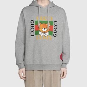 RARE!Exo Kai X Gucci Collaboration Teddy Bear Hoodie